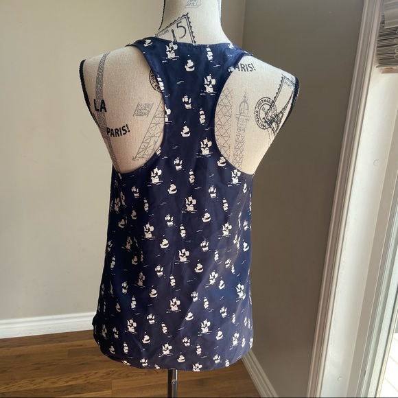 Club Monaco 100% Silk racerback tank top s - Picture 6 of 10